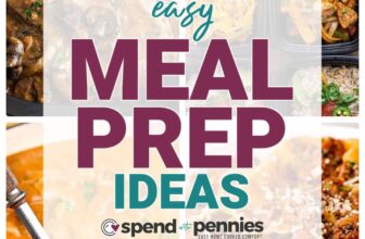 Straightforward Meal Prep Concepts – Spend With Pennies